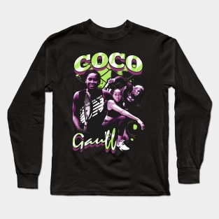COCO GAUFF Vintage 90s Long Sleeve T-Shirt